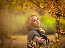 Портретная съемка на прогулке