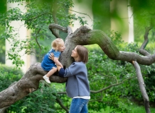 Прогулочная фотосессия семьи