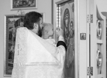 Профессиональная фотосъемка Таинства Крещения в Москве