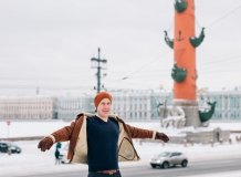 Фотосессия на Стрелке Васильевского острова