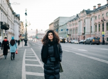 На Зеленом мосту в Санкт-Петербурге