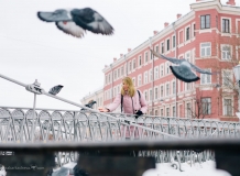 Фотосессия на Львином мосту