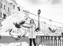 Фотосессия на Львином мосту