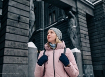 Фотосессия у дома Веге в Петербурге, дом Шнура