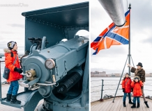 Фотосессия на Крейсере Аврора в Санкт-Петербурге