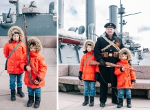 Фотосессия на Крейсере Аврора в Санкт-Петербурге