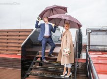 Прогулочная свадебная Фотосессия в Санкт-Петербурге