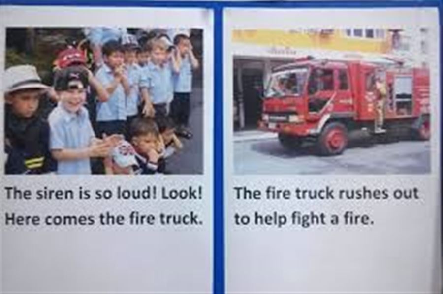 Дети на пожарной станции Пхукета
