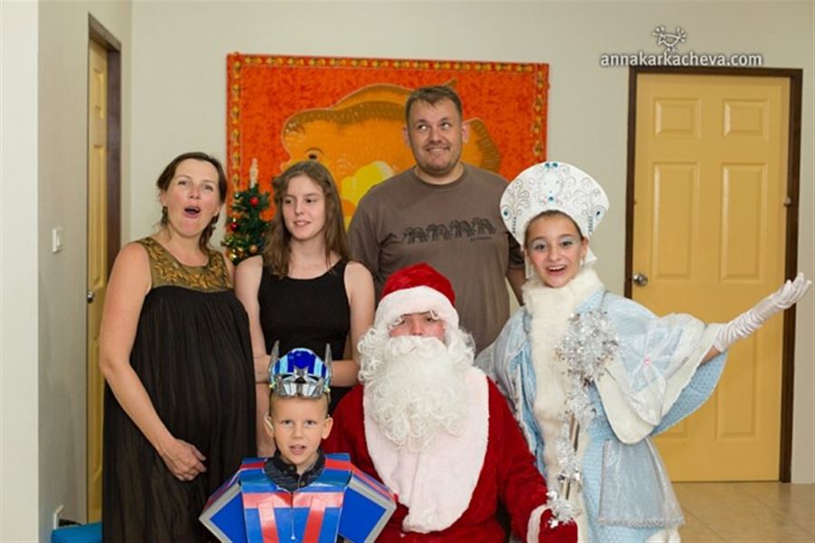 Семейное с Дедом Морозом