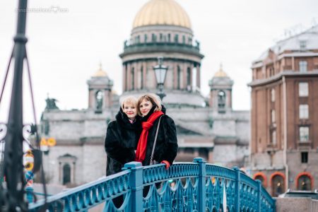 Фотопрогулка с подругой в Петербурге