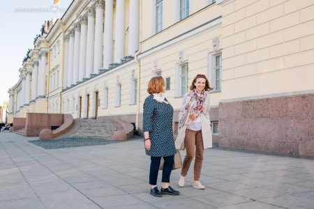 Фотосессия с подругами в Петербурге